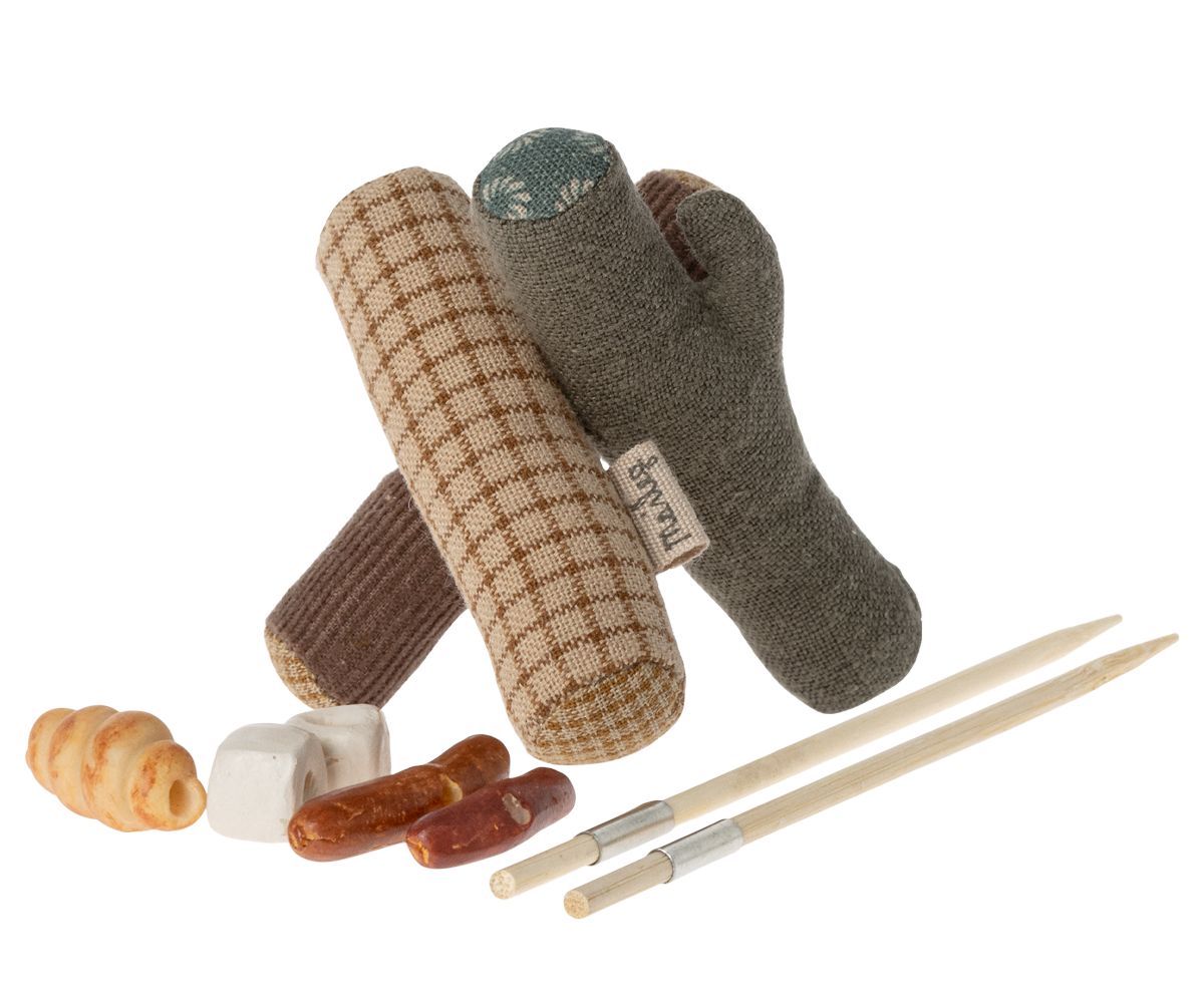 Playset para hoguera camping