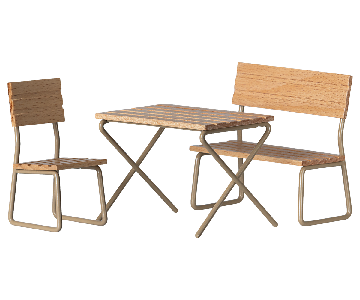 Set de muebles de jardín y camping  - ratón
