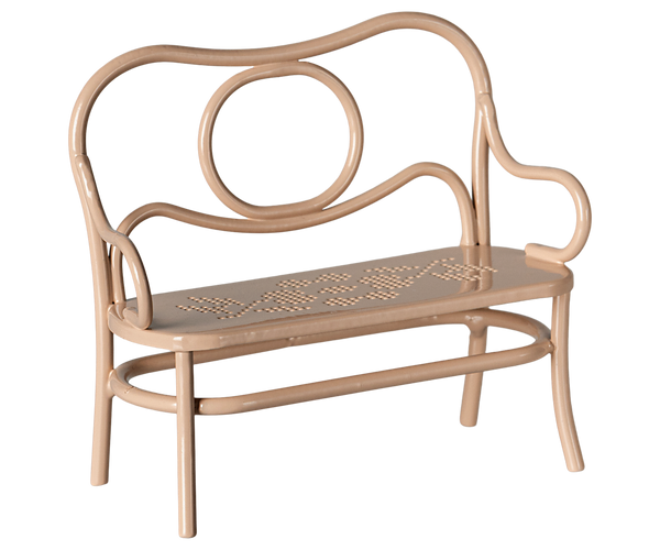 Mobiliario café para ratoncitos grandes - rosa claro