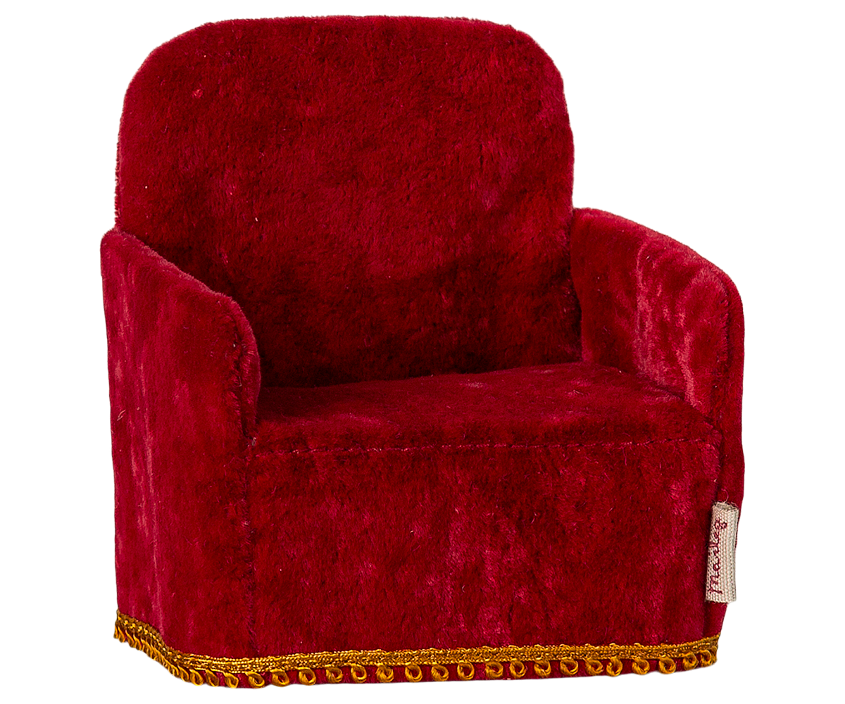 Sillón para ratoncitos - rojo