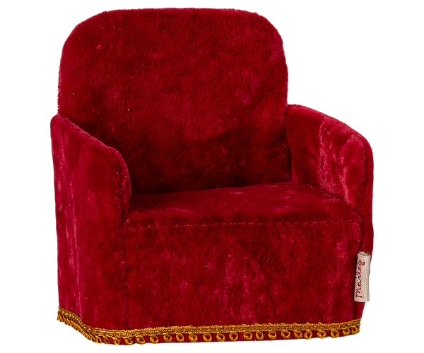 Sillón para ratoncitos - rojo
