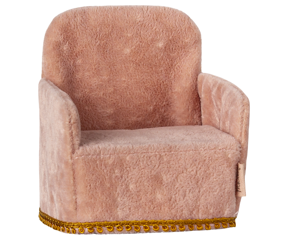 Sillón para ratoncitos - rosa