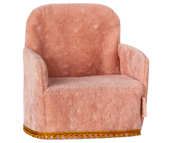 Sillón para ratoncitos - rosa