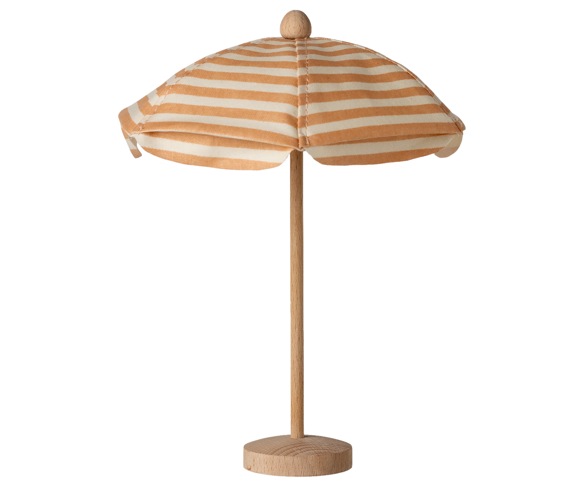 Sombrilla de playa para ratoncitos - coral