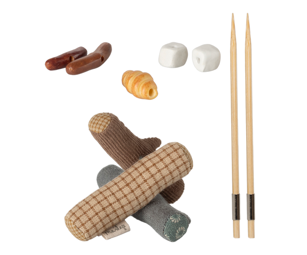 Playset para hoguera camping