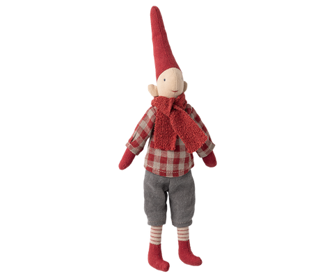 Pixy navideño talla 1 - chico camisa cuadros