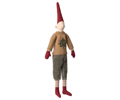 Pixy navideño talla 3 - chico suéter punto y pantalones