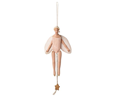 Ángel saltando a la comba - pequeño, rosa