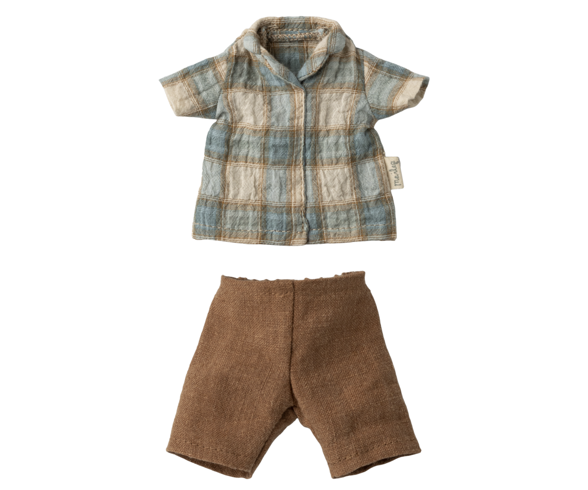 Camisa y pantalón corto talla 2