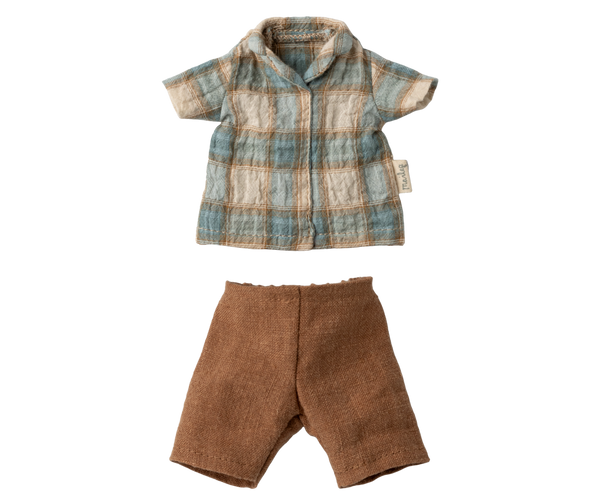 Camisa y pantalón corto talla 2