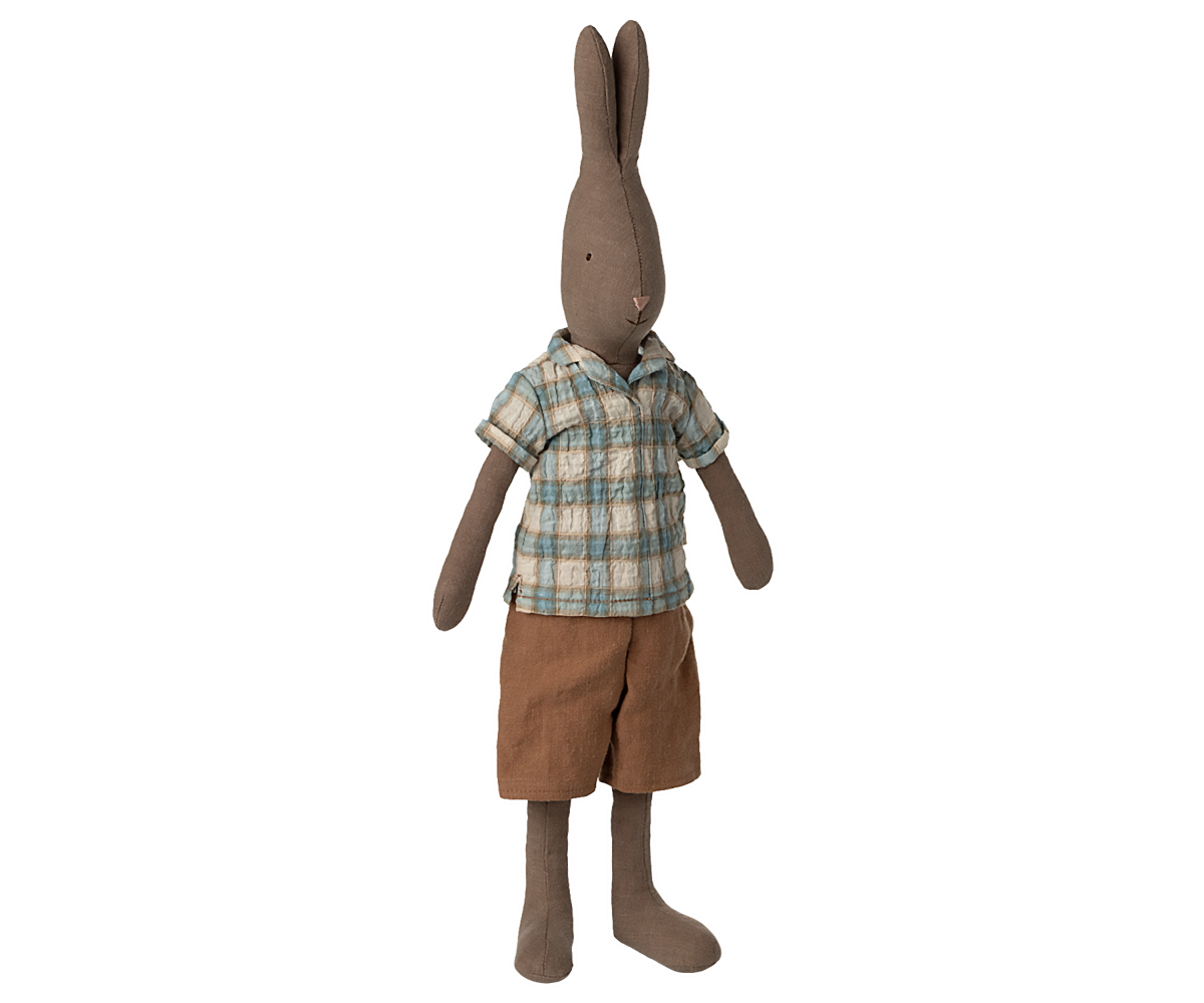 Conejito brown camisa y pantalón talla 3 (rabbit, 49cm)