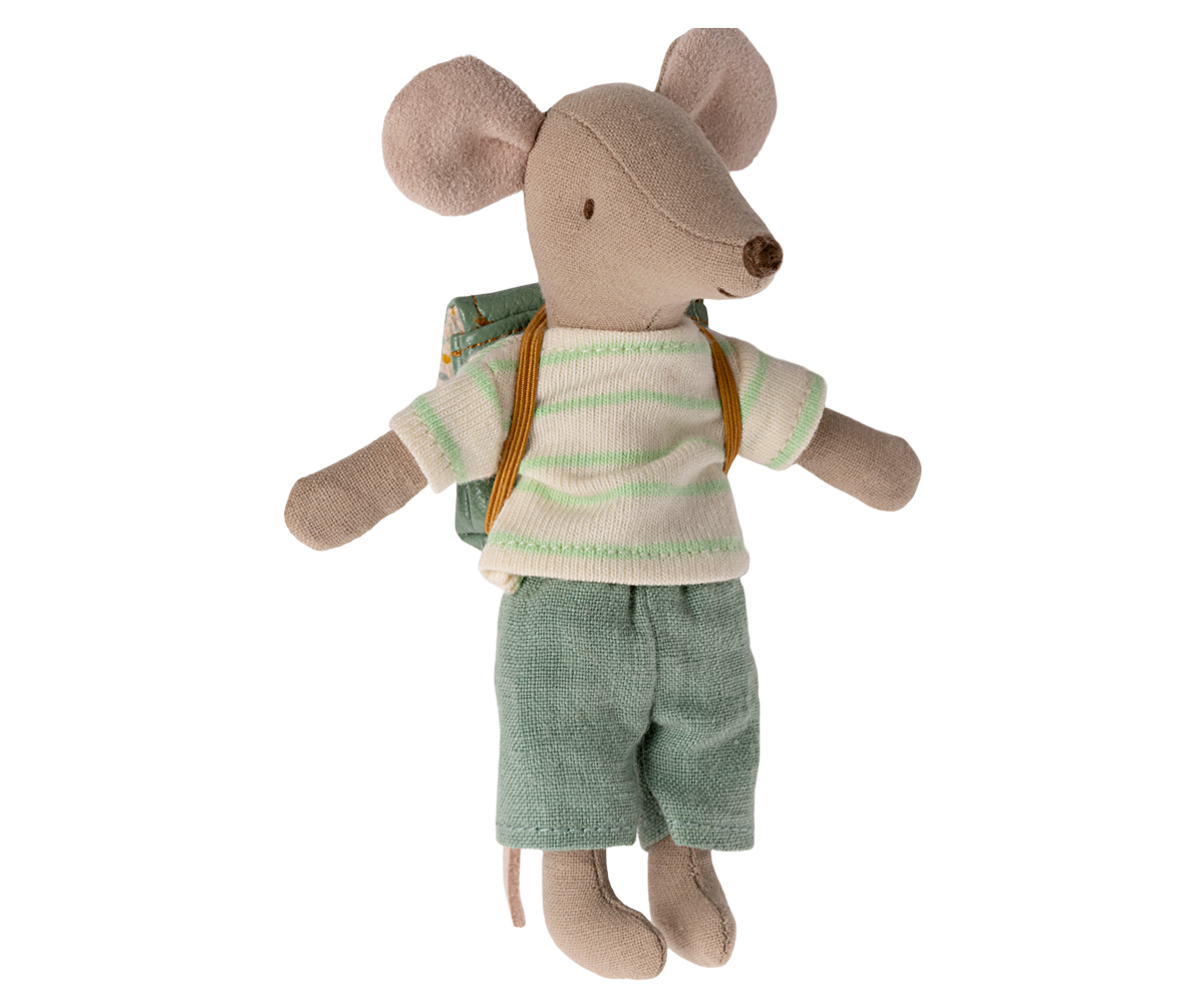 Ratoncito hermano mayor mochila - verde