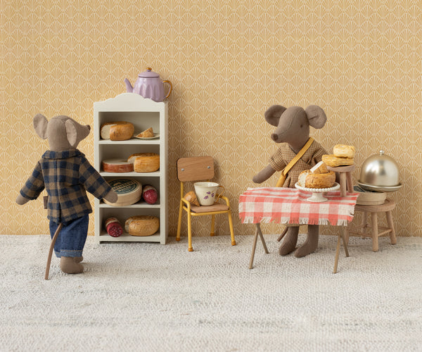 Vestido y bolso - ratoncita mamá