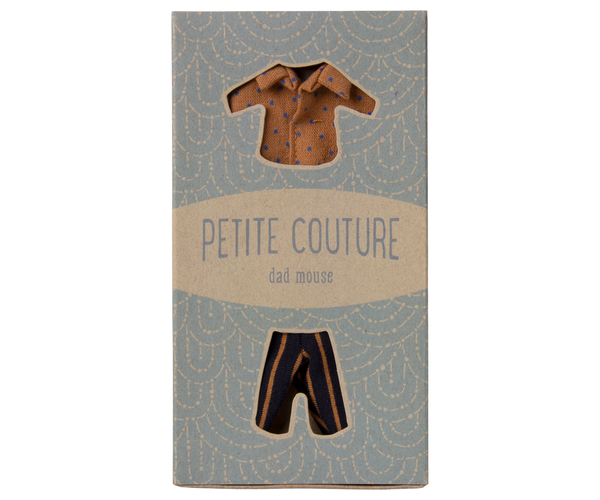 Camisa y pantalones a rayas - ratoncito papá