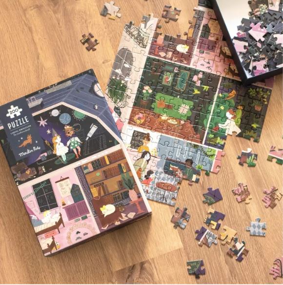 Puzzle L'hôtel particuliere 200 piezas - Les Parisiennes