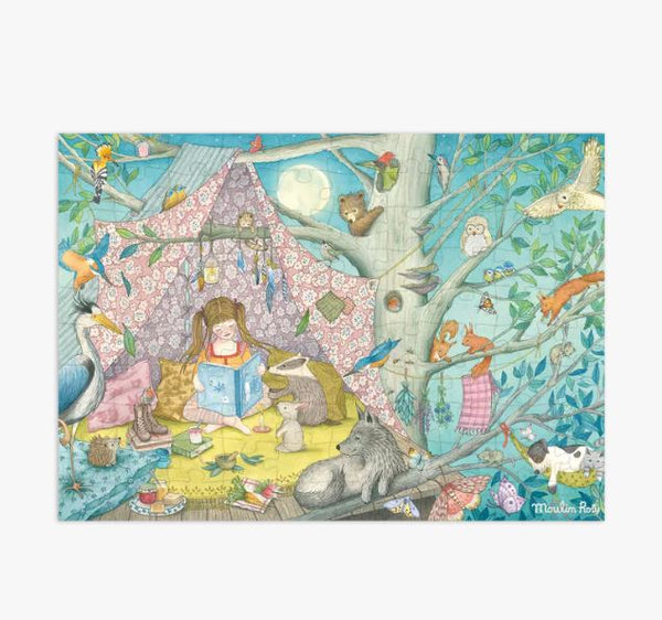 Puzzle La Cabaña secreta 100 piezas - Les Rosalies