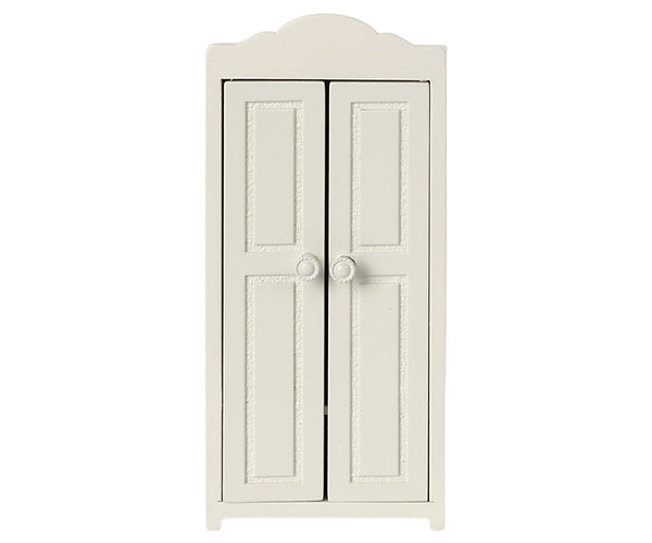 Armario de madera para ratoncito - blanco