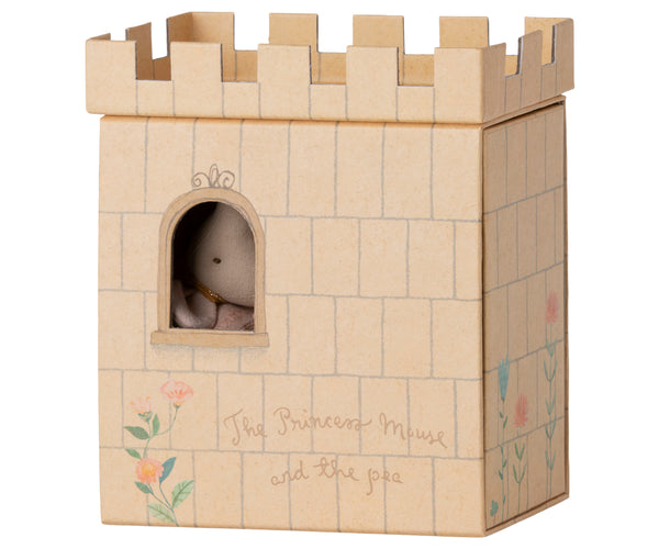 Ratoncita princesa y el guisante - vestido rosa