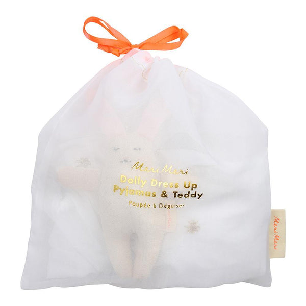 Pijama y peluche para muñeca - Miss Coppelia