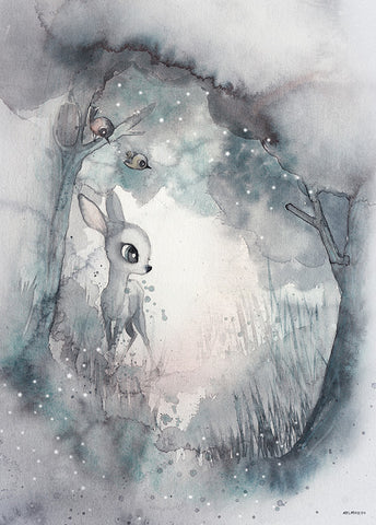 Lámina Around The Glade 50x70cm - Miss Coppelia
