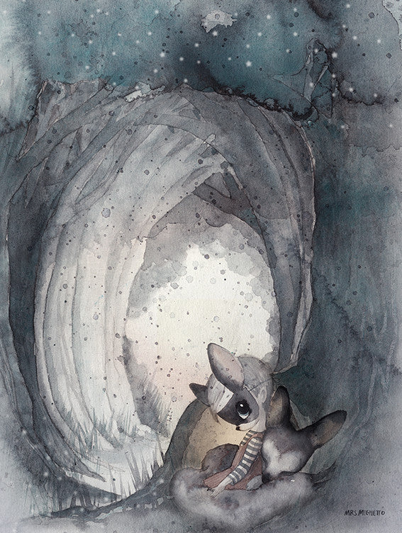 Lámina Secret Tunnel 30x40cm - Miss Coppelia