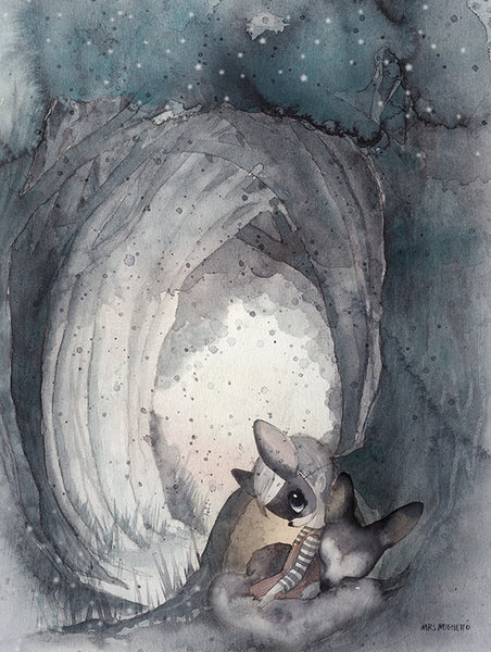 Lámina Secret Tunnel 30x40cm - Miss Coppelia
