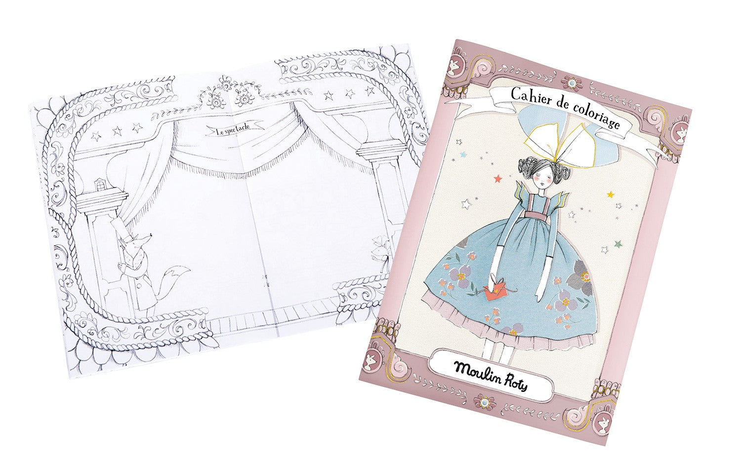 Cuaderno de colorear - Érase una vez - Miss Coppelia