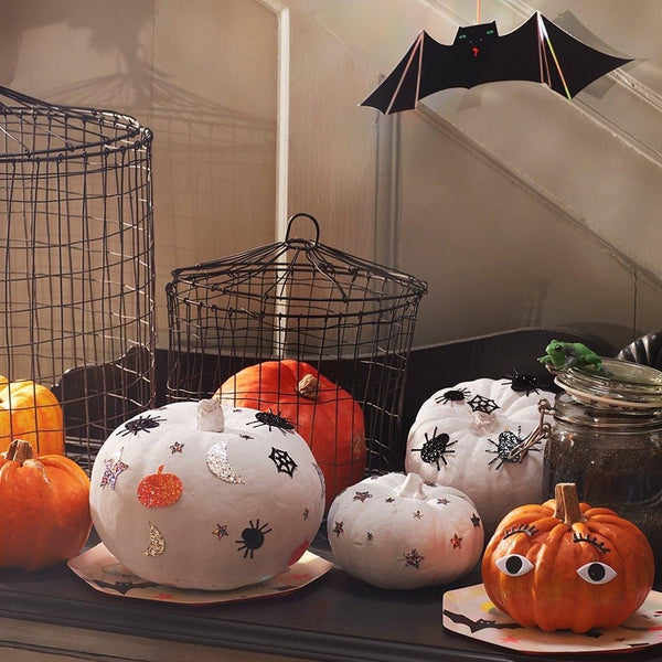 Hojas de Stickers glitter - halloween