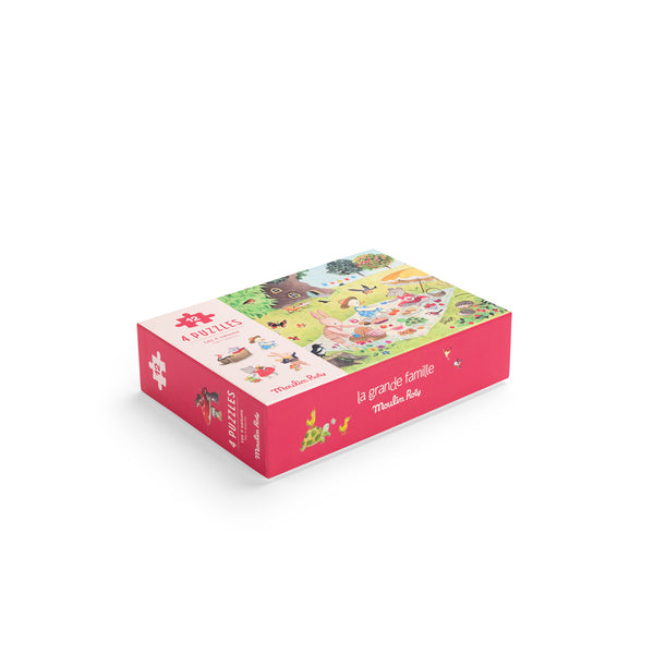 Puzzle  Las cuatro estaciones - La Gran Familia