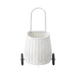 Cesto con ruedas - blanco - Miss Coppelia