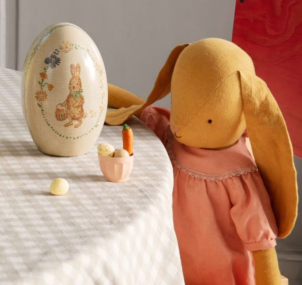 Conejito ocre blusa y short - talla 5 - Miss Coppelia