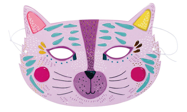 Máscaras  animales Broc and Roll - tonos rosas, pastel