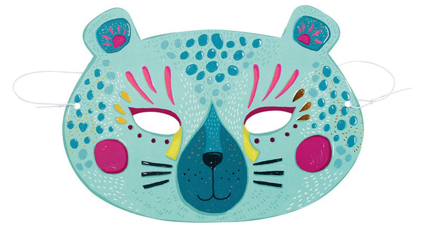 Máscaras  animales Broc and Roll - tonos rosas, pastel