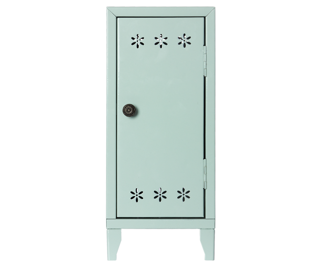 Armario con tres perchas - verde - Miss Coppelia