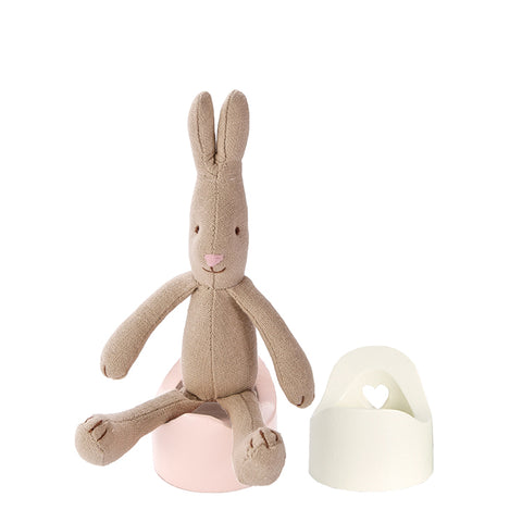 Orinal de madera rosa o blanco para micro - Miss Coppelia