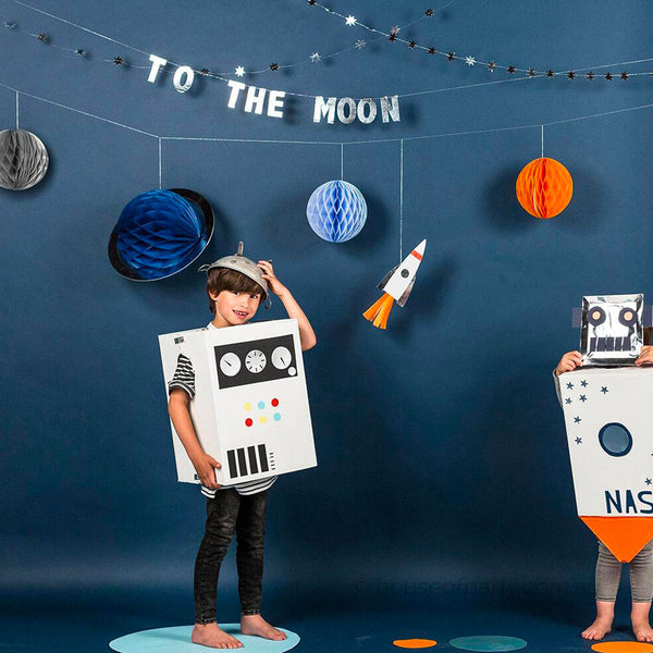To the moon - servilletas S - Miss Coppelia