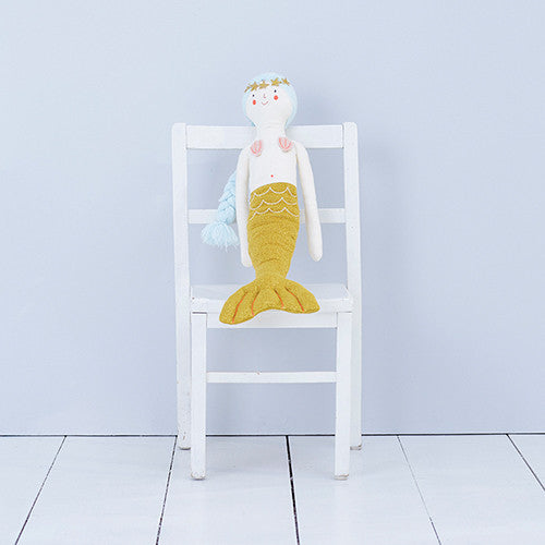 Sirena - cojín de punto tejido - Miss Coppelia